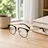 2026 New Arrival Men Square Optical Eyeglass Frame, Acetate Top Rim Metal Lower Rim Spectacle Frame 52‑18‑145 Prescription Eyewear 4 Colors